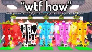 Trolling With INFINITE Strawberry Elephants! (Steal a Brainrot)