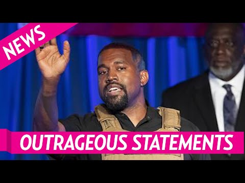 Kanye West’s Most Outrageous Statements at His Campaign Rally