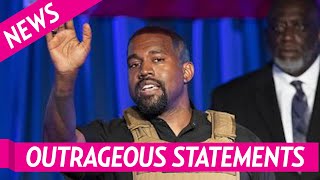 Kanye West’s Most Outrageous Statements at His Campaign Rally