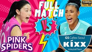 Pink spiders vs Gs Caltex live || liga voli Korea v-league 2024/2025 (5R)