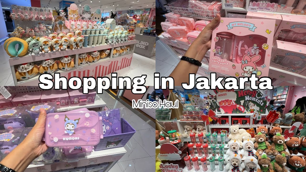 Miniso Haul Day! Shopping in Jakarta