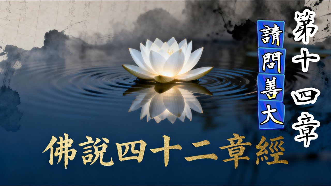 四十二章經 第十四章 請問善大