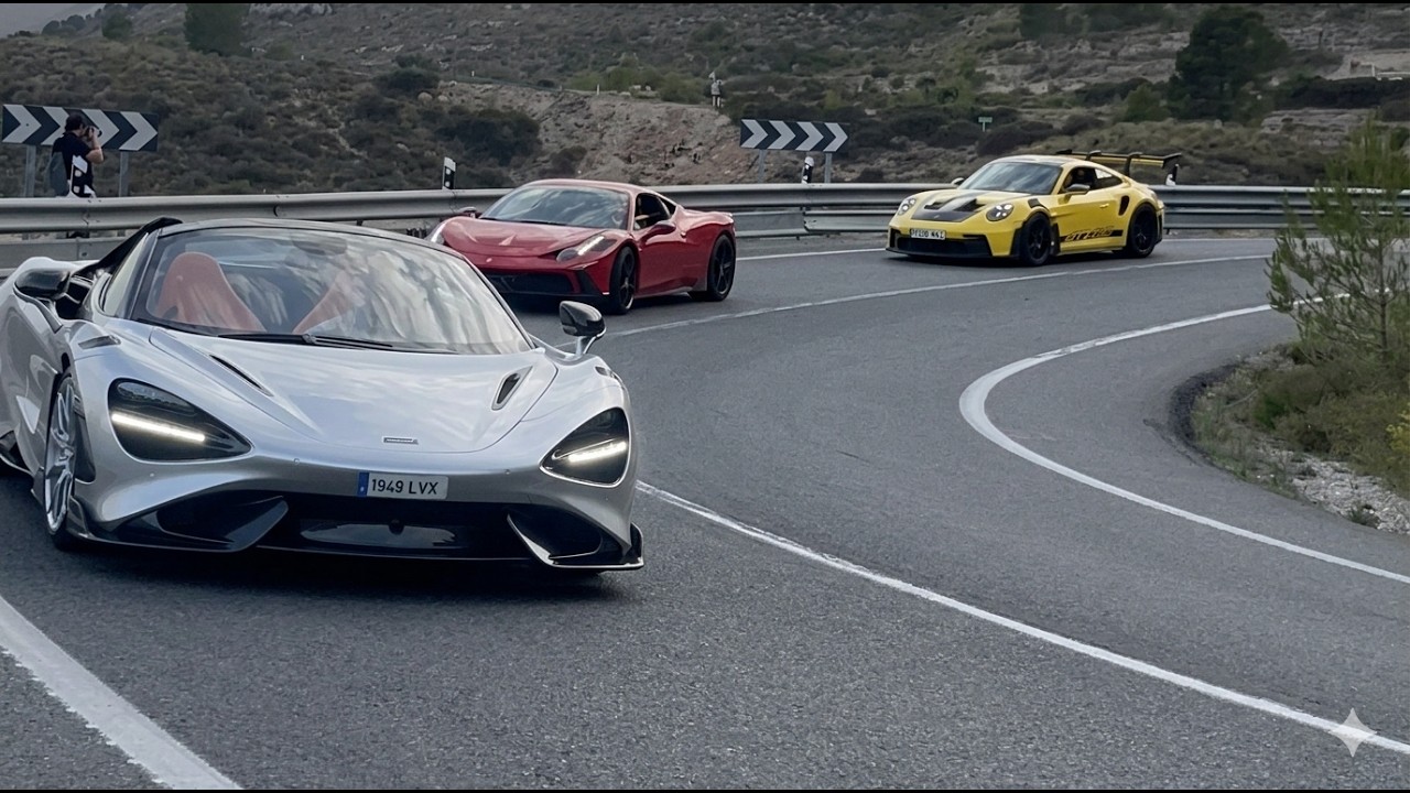 EL MEJOR CARSPOTTING DE ALICANTE: McLaren, Ferrari y GT3 RS al límite 🏎️💨