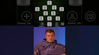 Tonyy Kroos Picks His Dream Team 🤯💀 #efootball #efootball2025 Wealth