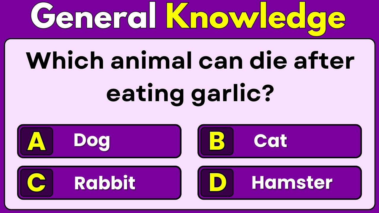 🧠 Challenging General Knowledge Quiz 2026 | Test Your Brain Power | Educate With Joy