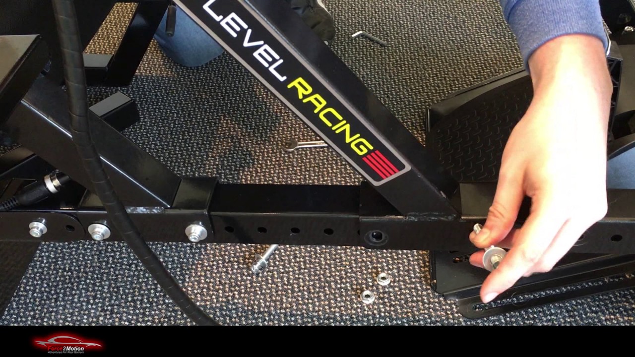 Force2motion Presents Next Level Racing F1gt Cockpit Seat Adjustments Youtube