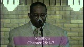 Pastor William S. Wright 'The Resurrection Day' pt 1 PT 1