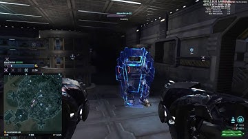 MAX punching a scattercannon MAX