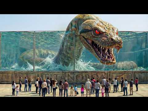 【AI Adventure】I Visited the Ancient Creature Aquarium – Titanoboa & Prehistoric Giant Sea Monsters