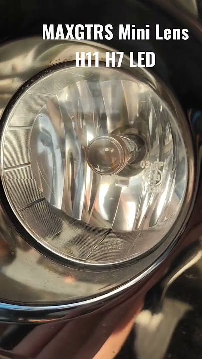 New LED bulb MAXGTRS Mini Lens #LED #h11 #foglights #headlights #h7 #new #projector