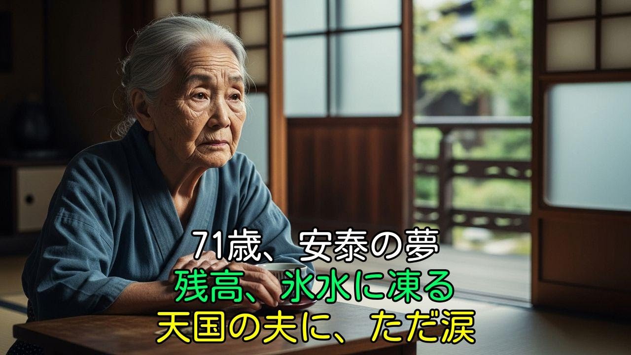 【実話】「年金20万で大丈夫…」71歳女性が【涙】で語る、老後を壊した３つの落とし穴