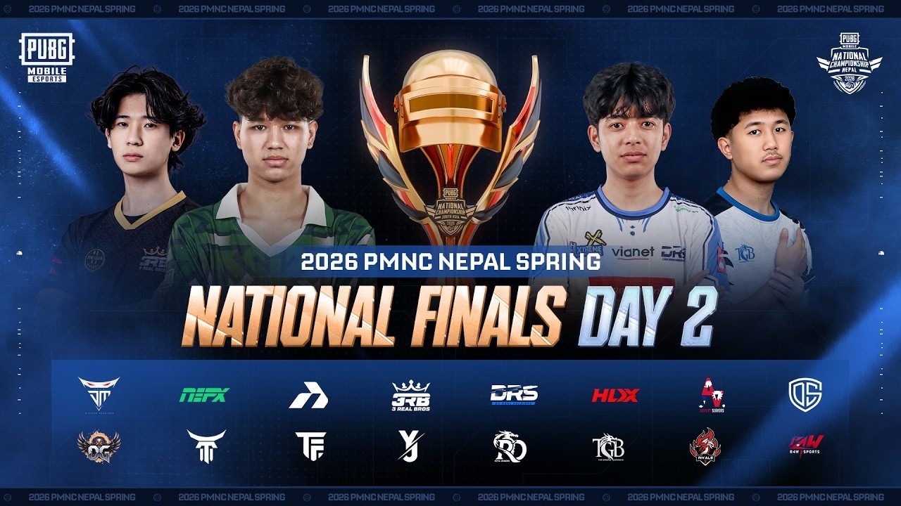 2026 PMNC Nepal | Grand Finals LAN | Day 2 | Top 12 ko lagi Antim Yuddha! 🔥