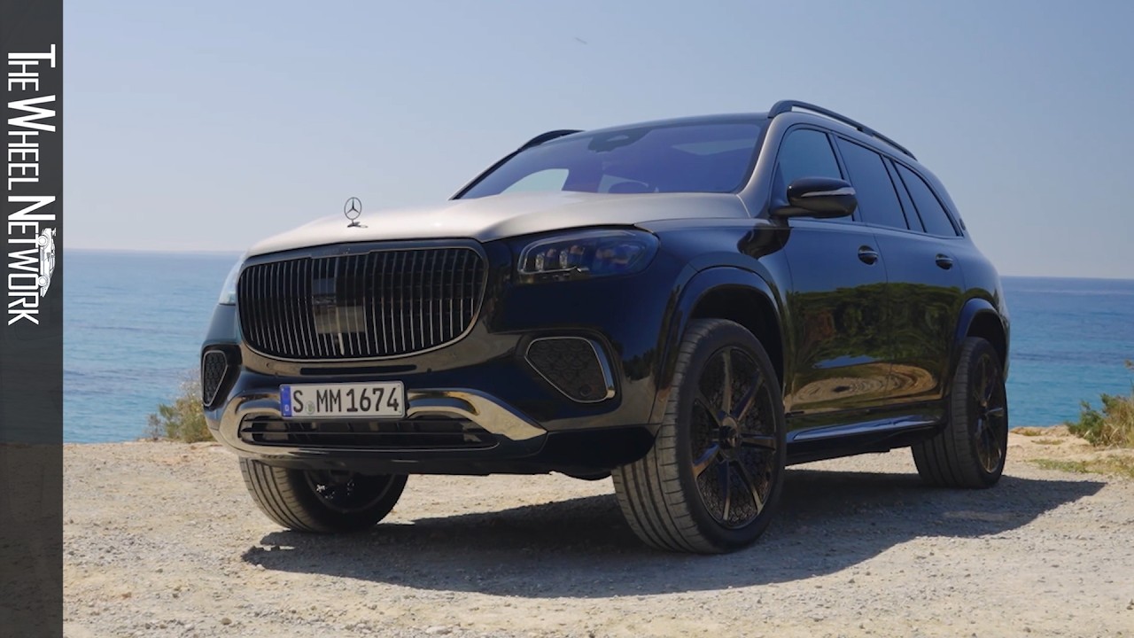 2025 Mercedes-Maybach GLS 600 with Maybach Night Series Design Package | Driving, Interior, Exterior