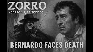 Zorro (1957)[4K]–S01E38: “Bernardo Faces Death” #GuyWilliams #DisneyZorro #ClassicTV #RetroTVShow