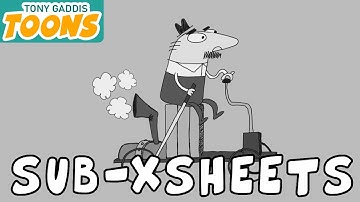 Using Sub-XSheets to Make Smoke | OpenToonz Tutorial