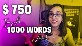 3 Websites That Pay Upto $750 For Each Article | Make Money from home by writing articles in English
