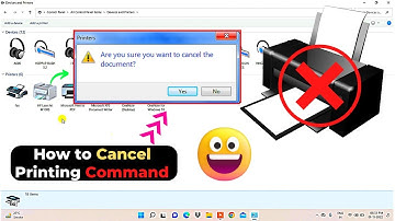 Print Command Cancel Kaise Kare || How to Cancel Printing Command in Window 10 || Hindi