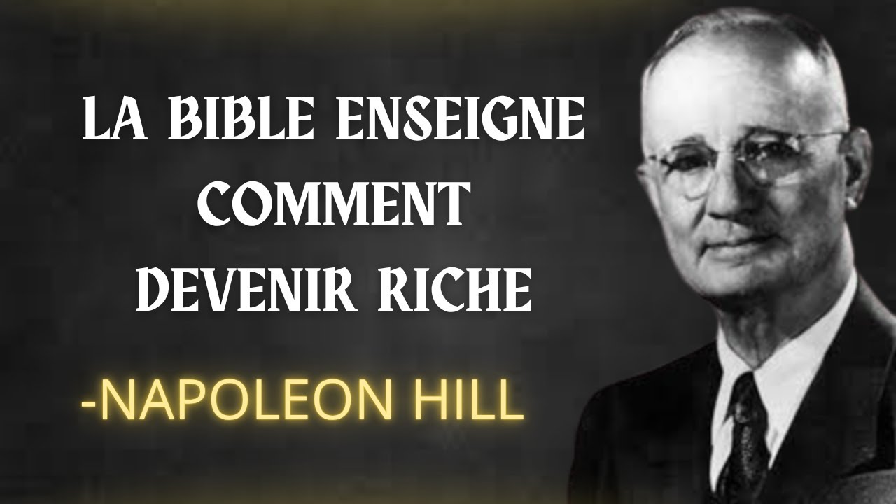 Le SECRET BIBLIQUE de la RICHESSE que PEU de GENS APPLIQUENT | Napoleon Hill