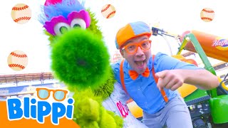MONSTER Ballgame Party! 🥳 | Blippi | Rescue Adventures screenshot 1