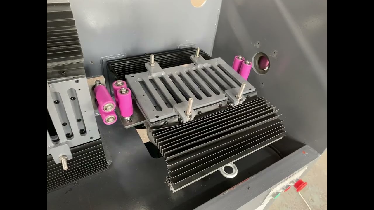 Flux Cored Welding wire surface Rod cleaning/grease-removing machine