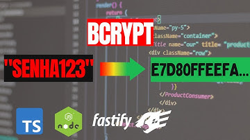 Como criptografar senha no Nodejs com Bcrypt