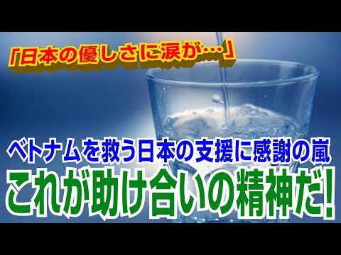 【海外の反応　感動】感謝「日本の優しさに涙が…」 洪水被害のベトナムを救う日本の支援に現地から感謝の嵐！！【海外の反応Lab】