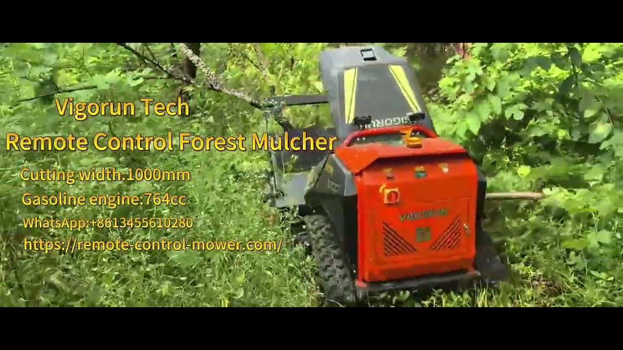 Vigorun Tech Remote Control Forest Mulcher MTSK1000