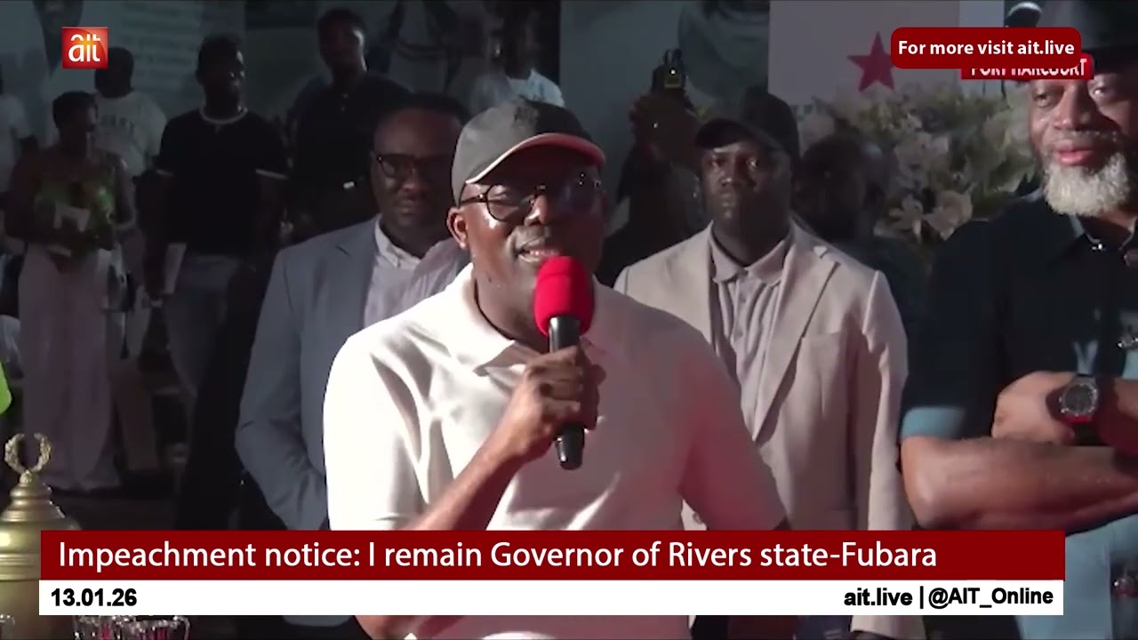 Уведомление об импичменте: Я остаюсь губернатором штата Риверс – Фубара.