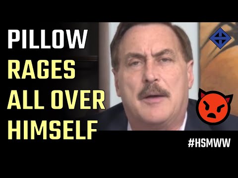 Mike Pillow Lindell flies into a rage for a reporter telling The Truth