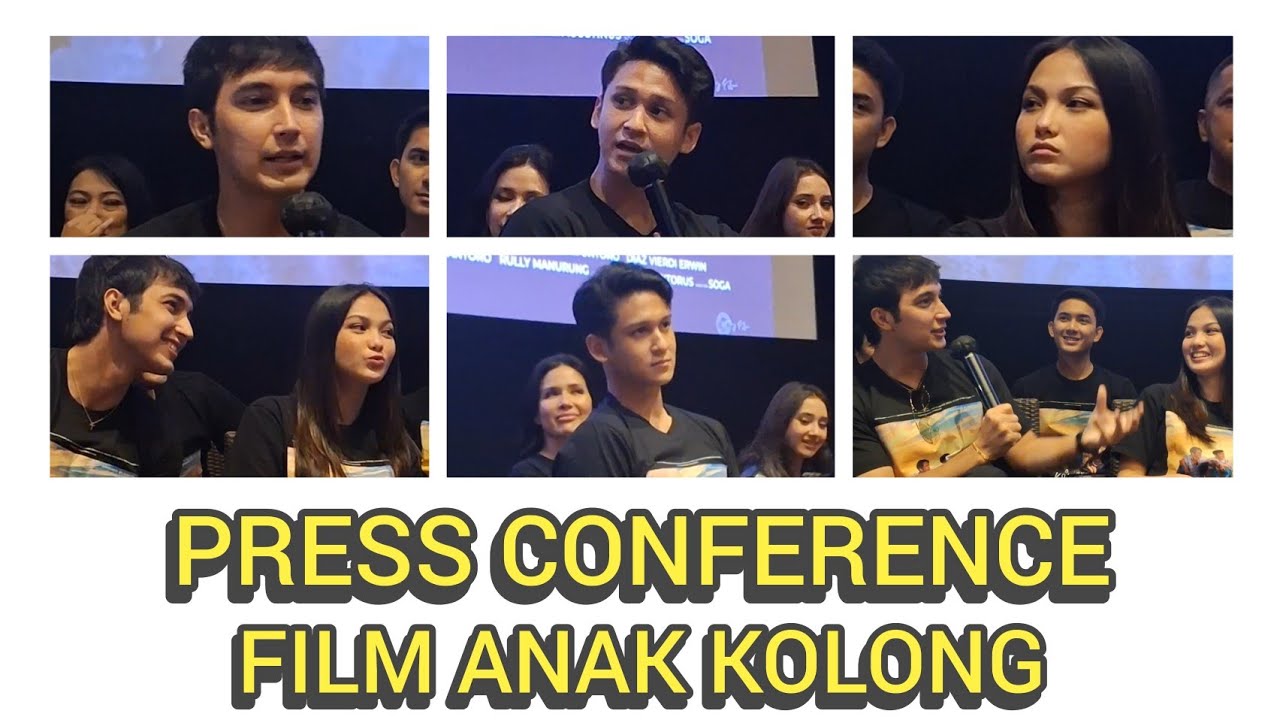 PRESS CONFERENCE FILM ANAK KOLONG ( JUNIOR ROBERTS , AISYAH AQILAH , ANTONIO BLANCO )