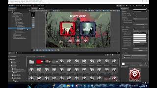 How to add clicking sound, hover effect, and functional buttons in unity | Part 1