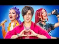 K-Pop デーモンハンターズメイクオーバー!ルミ、ゾーイ&ミラがK-POPスターに変身