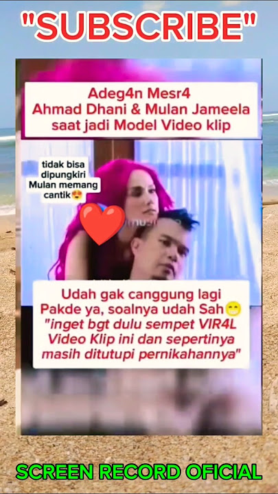 Kemesraan Mulan Jamila Dan Ahmad Dhani Daat Bikin Video Clip#shortvideo ##mulanjameela #ahmaddhani