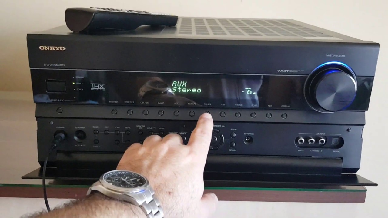 Onkyo TX NR807 Net rádió USB FM Rádió TEXT 7,2 csatorna! Mindene működik,de