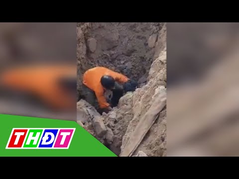 Video Sự thật đoạn clip đào đường thì phát hiện 