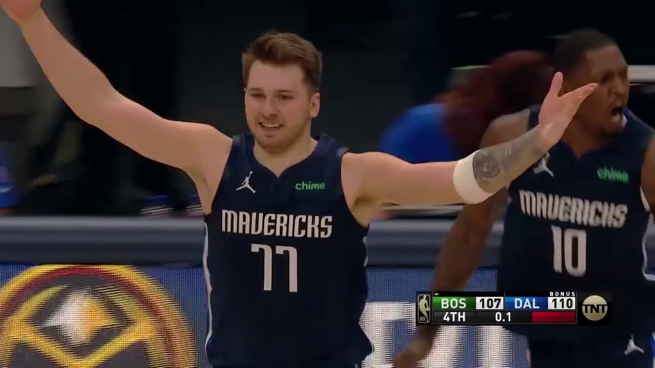 LUKA DONCIC trojka za pobedu protiv Boston Seltiksa | Doncic game-winner vs Celtics | 23.02.2021