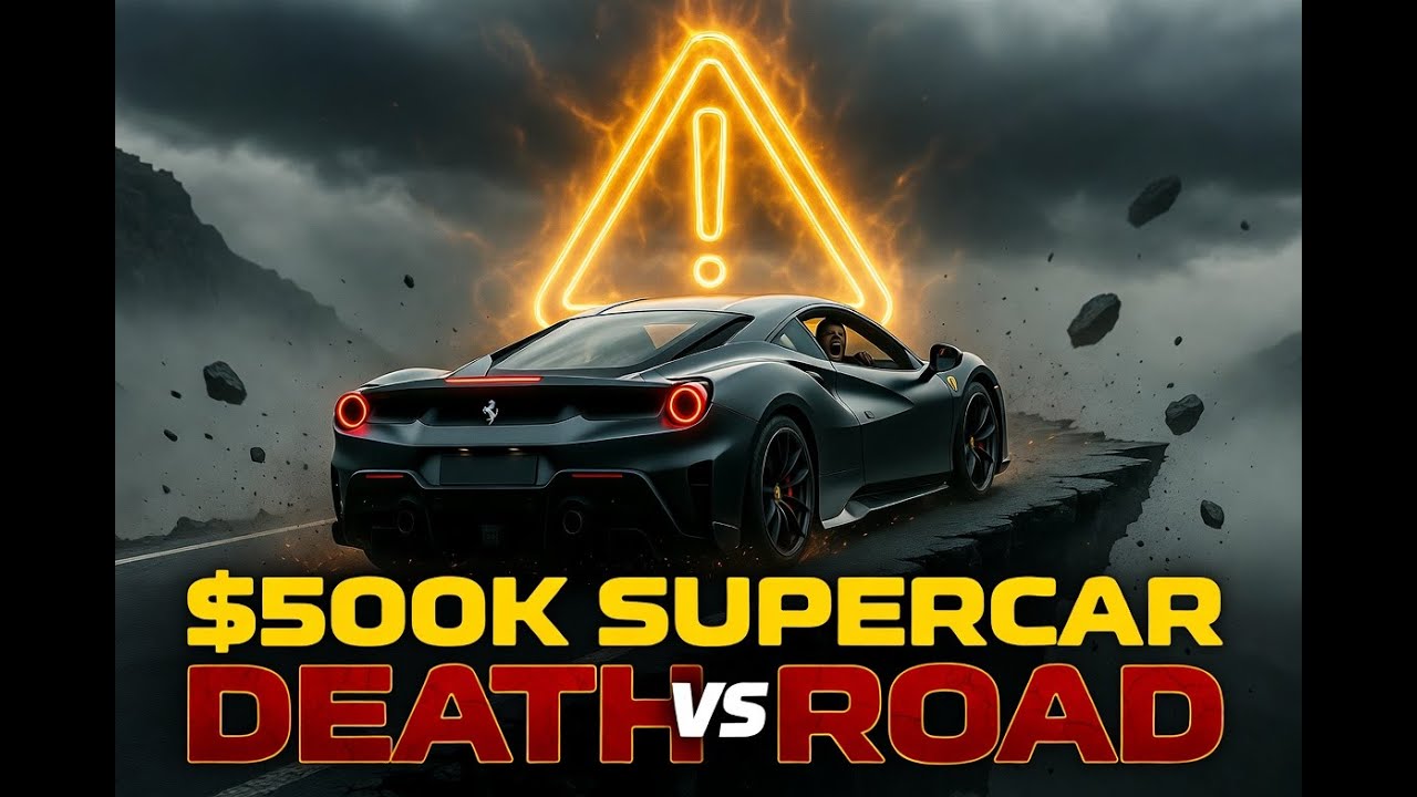 🔥 “We Took a $500,000 Supercar to the Most Dangerous Road on Earth… What Happened SHOCKED Us! 😨🔥”
