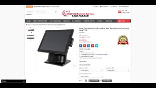 POS-X (ION -TP3) ALL-IN-ONE POS TOUCHSCREEN TERMINAL by Electronic Business Solutions