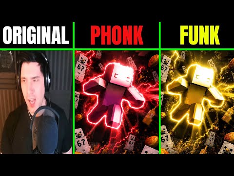 My Snowman Melted Original vs Phonk vs Funk