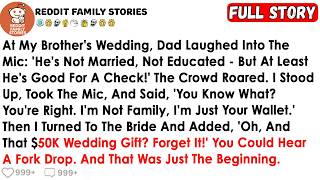 At My Brother's Wedding, Dad Laughed Into The Mic: 'He's Not Married, Not Educated - But At Least He News