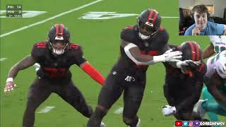 Kchewey Reacts to Dolphins VS Browns | NFL Week 7
