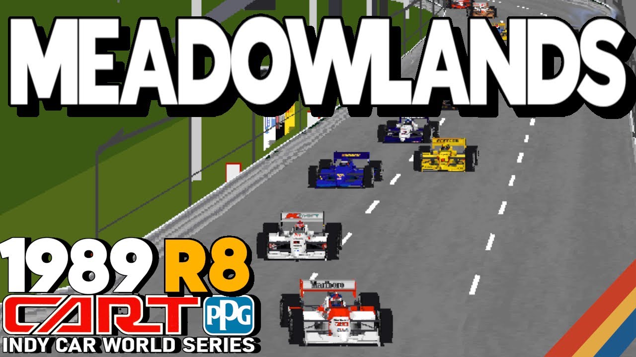 Meadowlands Grand Prix Full Race 1989 CART Round 8 Indycar Racing