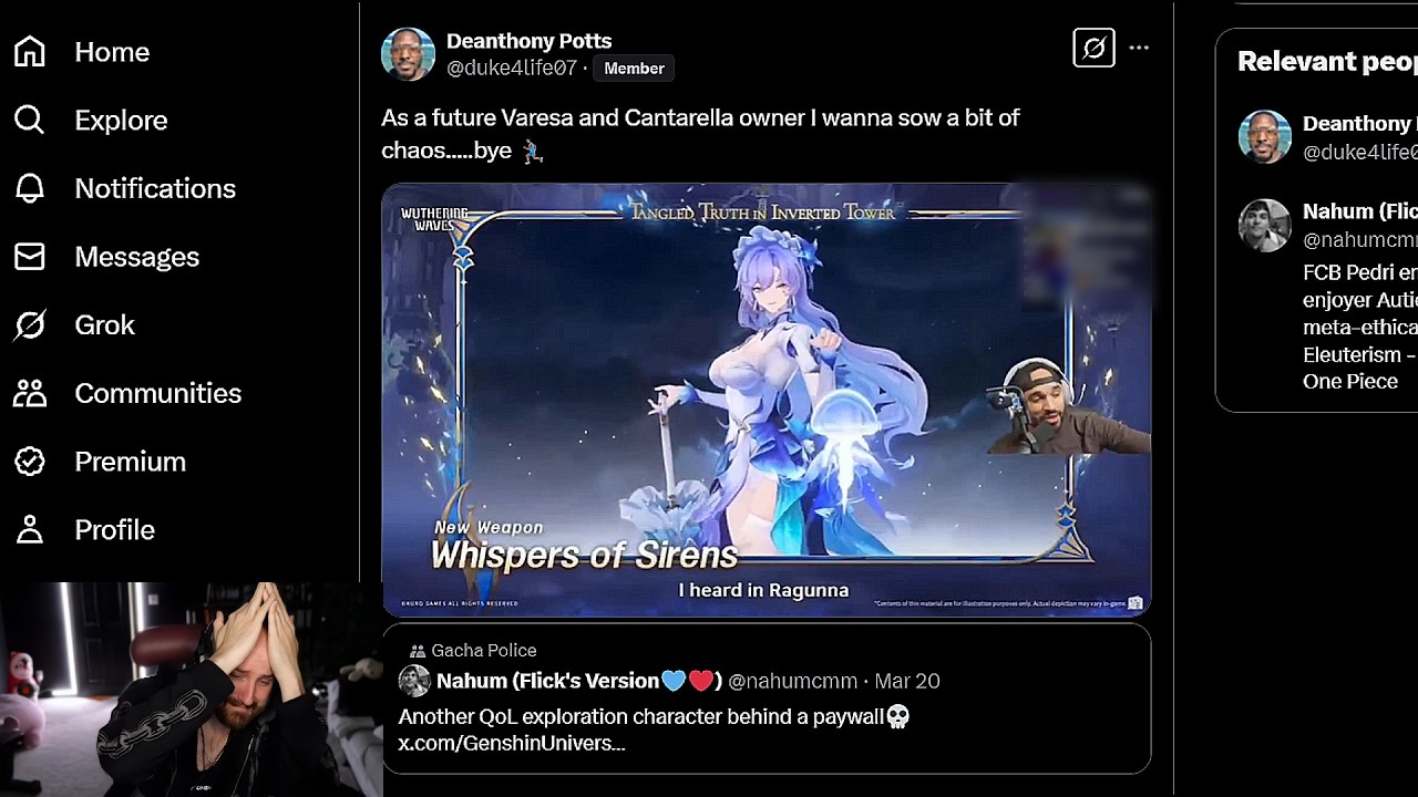 My Tweet Made Gacha Smack Crashout