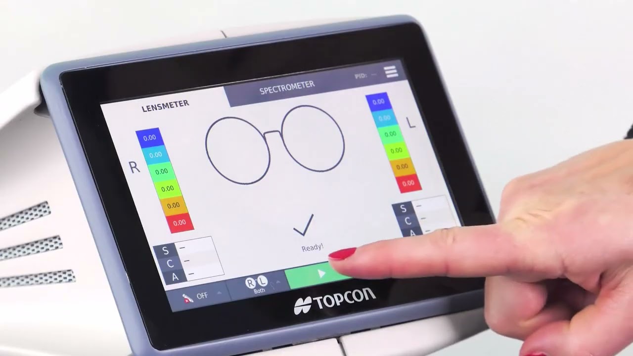 Measuring a pair of spectacles using SOLOS