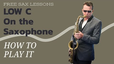 Alto Saxophone Tutorial | How to Play Low C (Quick & Easy)