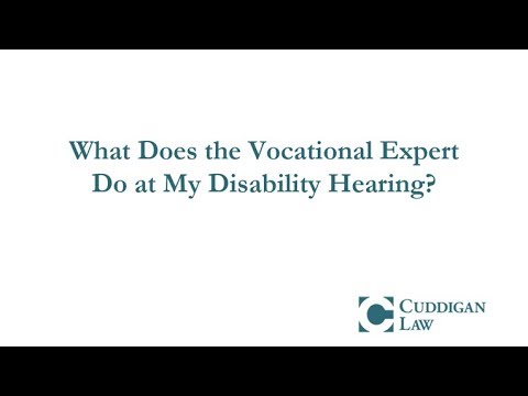 what-does-the-vocational-expert-do-at-my-disability-hearing?