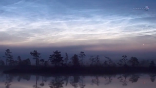 Electric Blue Clouds Appear Over Antarctica - Noctilucent Cloud - Science at NASA