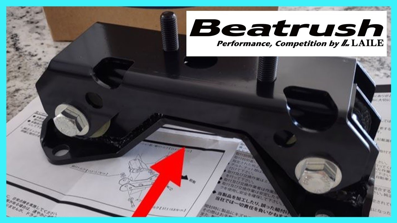 How To: Beatrush Subaru STI 6spd Transmission Mount