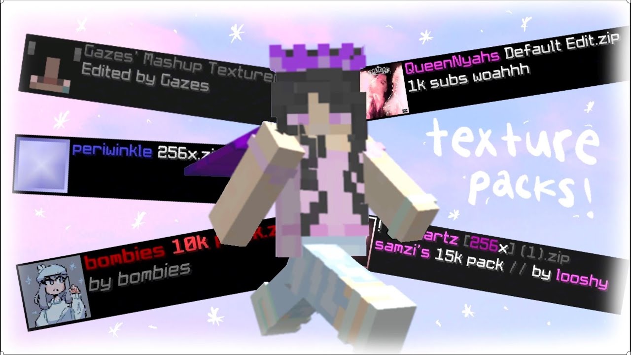 bedwars w/texture packs made by gamer girls! || bedwars commentary
