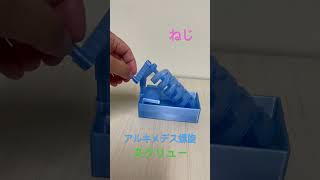 アルキメデスの螺旋スクリュー ねじの応用